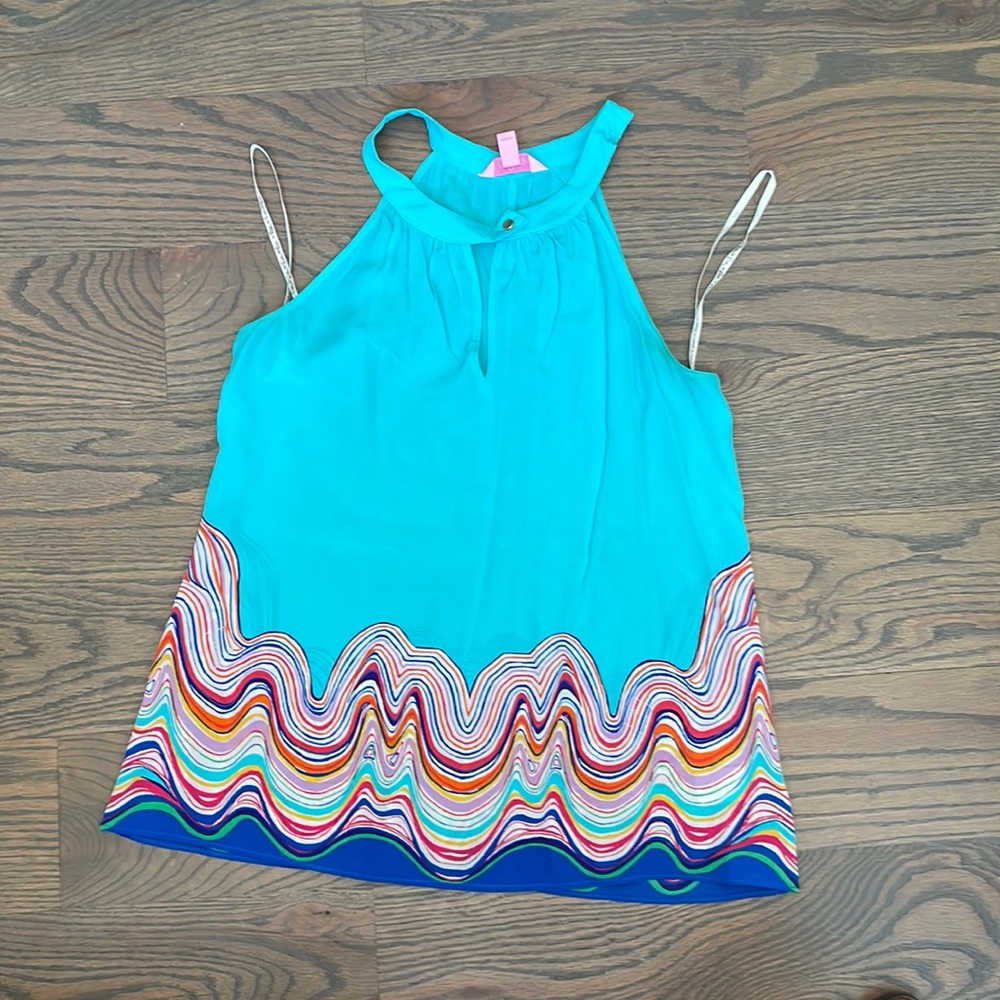 Lilly Pulitzer silk blouse size small